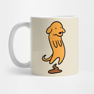 dog pooped Mug